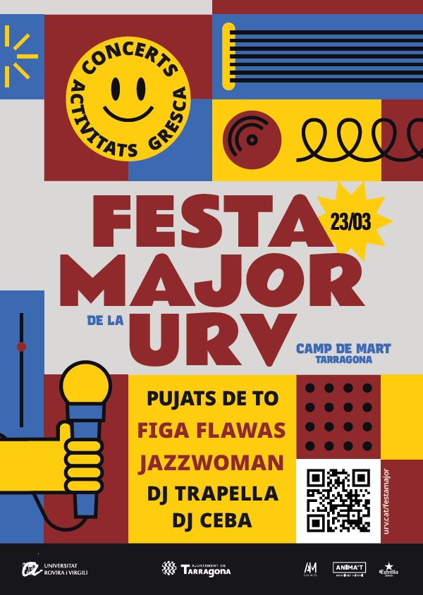 Cartell Festa Major URV 2023